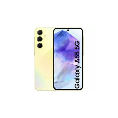 Samsung Galaxy A55 5G Mobile Smart Phone 128GB Awesome Lemon new 2026 