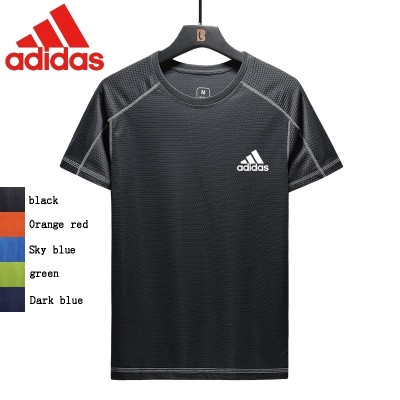 大码M-8XL？准备好库存了吗？2026新款男式快干衣服多色全能青少年运动圆领T恤男款