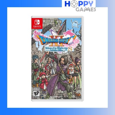 *CASHBACK+免费送货*勇者斗恶龙XI：难以捉摸的时代的回声最终版任天堂Switch[亚洲封面-完整英文游戏]